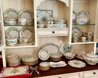 Lenox “Holiday” china
