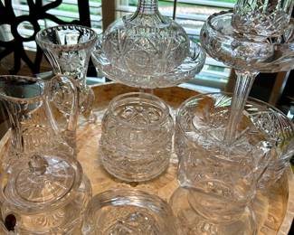 vintage cut glass