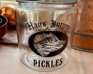 Hans Jurgen pickle jar