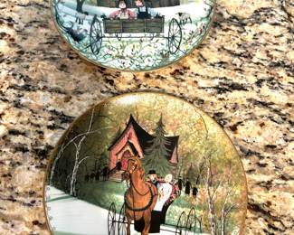 P. Buckley Moss plates