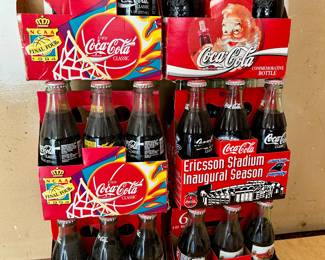 collectible Coke bottles