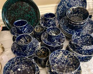 agate Bennington pottery over 50 pcs