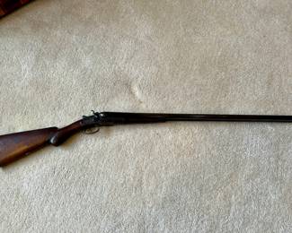 C.G. Bonehill (Damascus steel) 1800’s shotgun