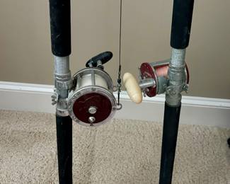 fishing rods/reels