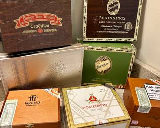 cigar boxes