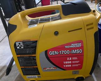 Portable generator. GEN-1700-iMS0