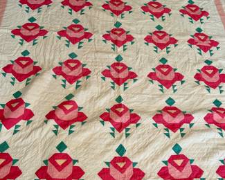 vintage handmade quilt