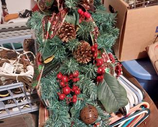 Christmas door wreath