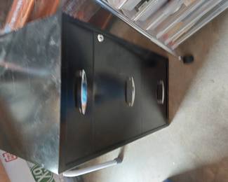 Metal file cabinet