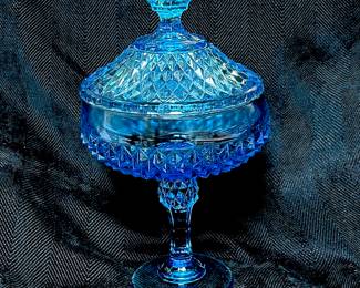 Stunning blue vase