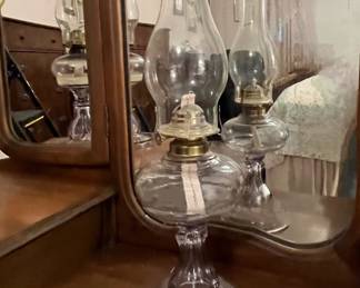 Some vintage kerosene lamps
