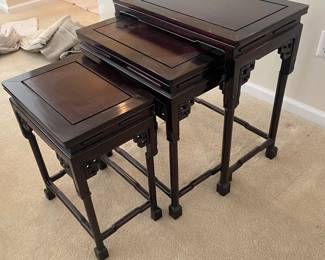 ASIAN STYLE NESTING TABLES