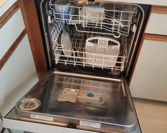 KitchenAid dishwasher with stainless steel interior