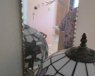 Antique Scalloped  Wall-Hung Mirror