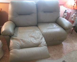 Double Recliner Love Seat,                                                               54" Overall Width X 64" Length When Extended