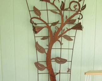 Array of Patio Wall Sculpture, This One From Sedona!