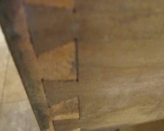 Drawer Dowel Detail