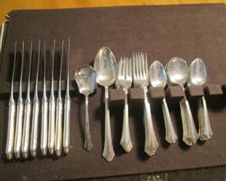 Silver Plate Flatware & Serving Utensils