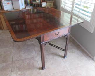 Versatile  Extension for Dining, Buffet Serving or Gaming.                            Open Size:  54" X 50"  