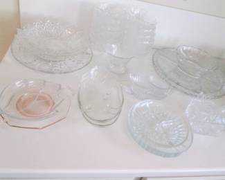 Glass Serving Items