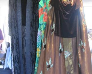 Party Attire & Hawaiian Wrap-Around Dress              Sizes 8-10