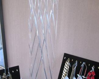 Lucite Sculpture By Alessio Tasca, Italy, 250/18                        29" High