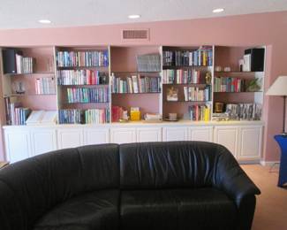 A Wall Packed with Books! Novels, History, Art History, Coffee Table Selections