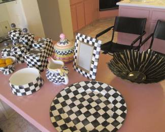  Collection of "Mackenzie Childs" Accessories