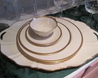 Vintage Lenox Fine China "Tuxedo", 70+ Pieces