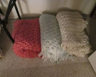 Crocheted Throws