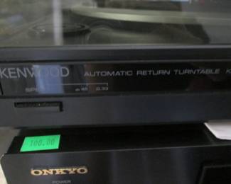 Kenwood Automatic Return Turntable, KD-291R