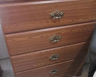 Chest of Drawers, 30" X 16" X 38" High
