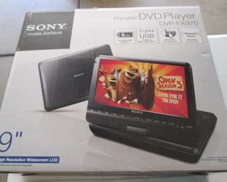 Sony 9" Portable DVD P.layer