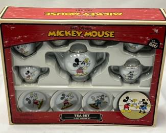 Mickey Mouse Tea Set in Original Box