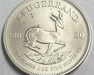 Silver 1 Ounce Krugerrand