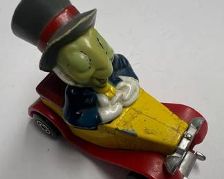 Vintage Jiminy Cricket Matchbox Car