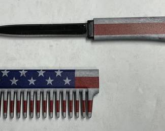 Comb w/Hidden Knife Blade
