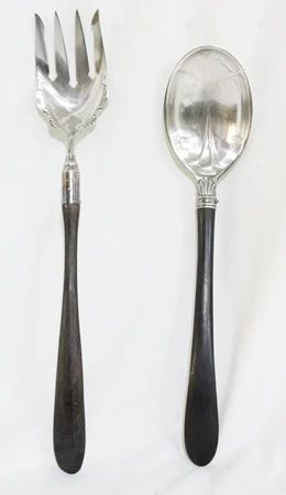 4251 - Spoon & fork set, 12.5"
