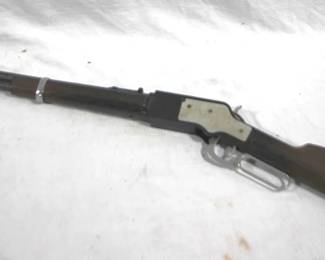 7743 - 1960's Mattel Saddle Gun Cap Gun - 33" long
