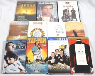 938 - Lot of VHS Tapes & DVDs
