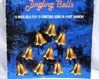 7556 - Jingle Bells Lighted Musical Bells w/Box

