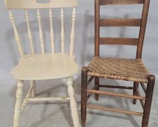 8096 - 2 Vintage chairs

