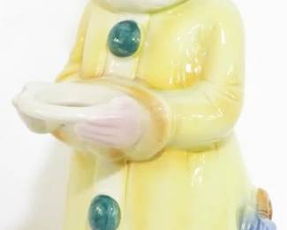 4173 - Clown porcelain 10.5" figure Made in Germany
