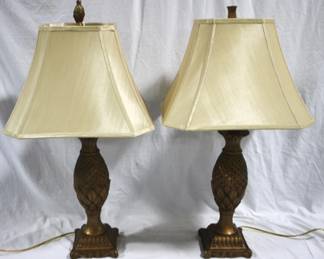 7490 - 2pc Set of Lamps 30" Tall
