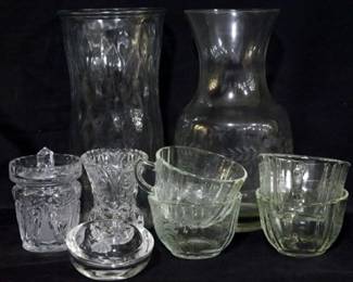 4268 - Assorted glassware
