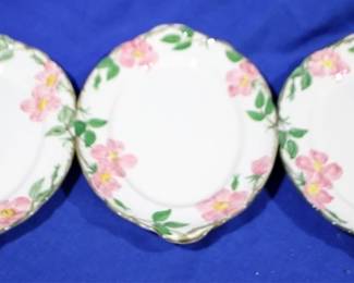 921 - 3 Franciscan Desert Rose Platters - 14 x 10 each
