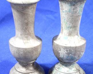 7793 - 2pc Set Candle Holders 6.25" Tall
