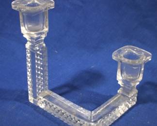 984 - Crystal Candle Holder - 7 x 7
