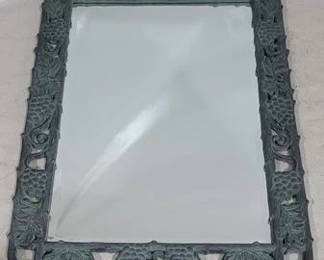 8147 - Decorative grape mirror, 23 x 31
