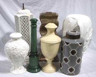 934 - Assorted lot of Lamp Bases only
